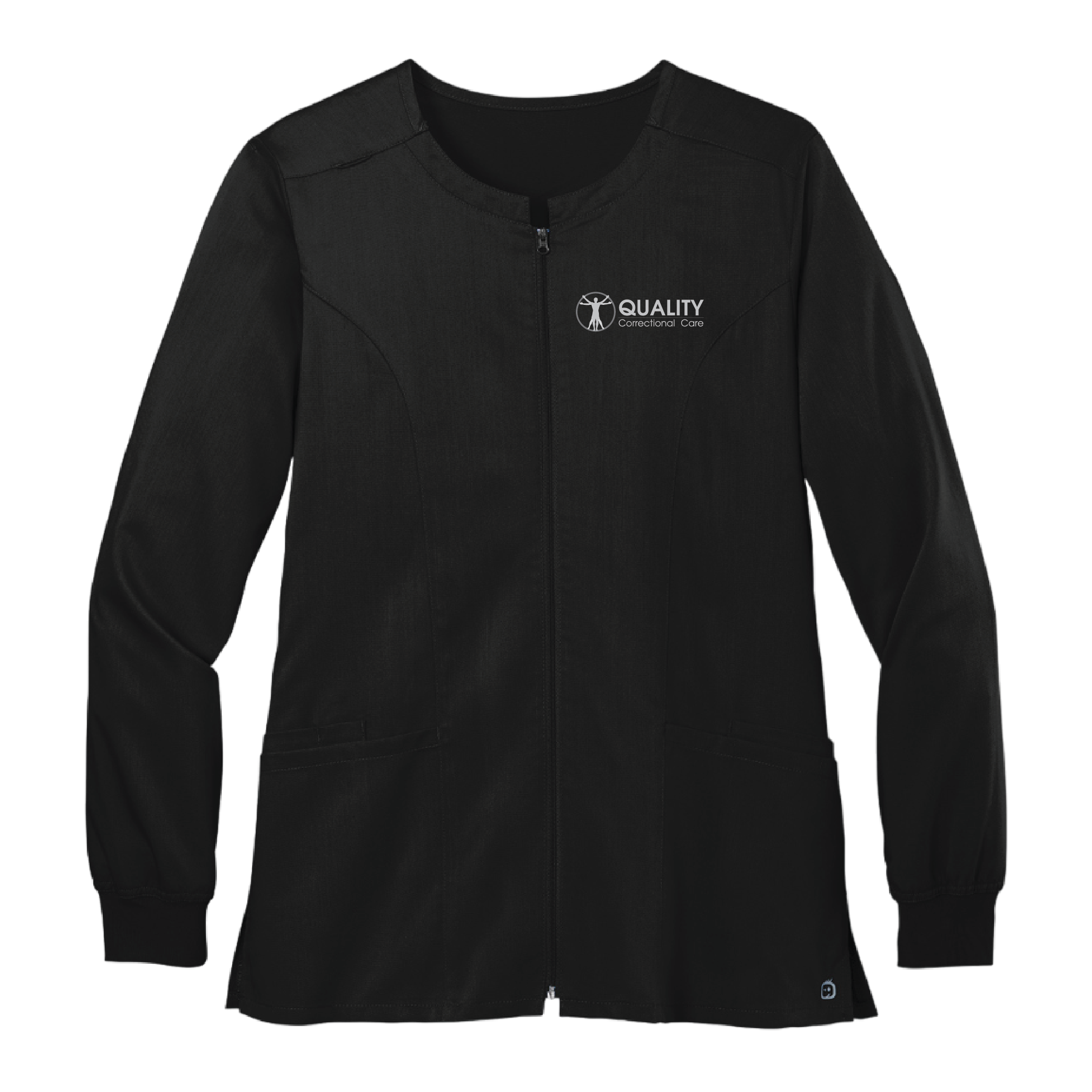 QCC WonderWink Women’s Scrub Jacket – TRIFECTOM